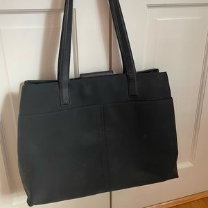 Coach women’s briefcase - black durable nylon